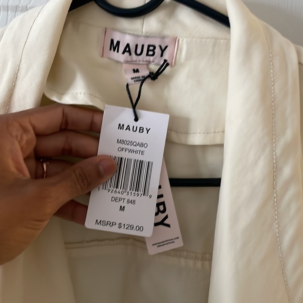 Nordstrom Mauby Off White Getaway Jacket— New! - Picture 2 of 6